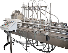 4 Head Automatic Filling Line